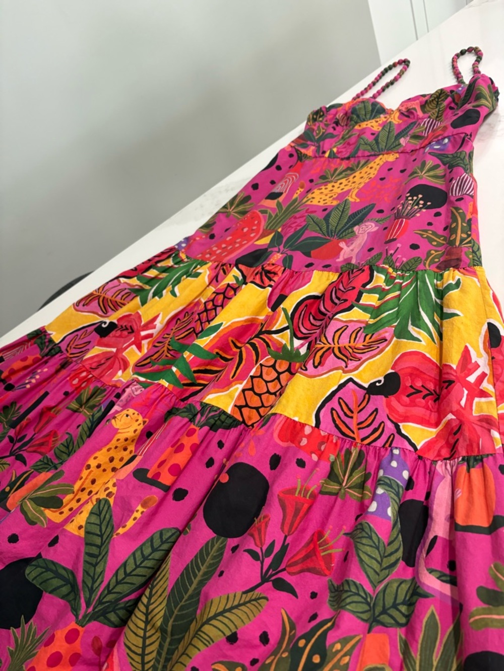 FARM Rio Leopard Forest Maxi Dress - Picture 8 of 15